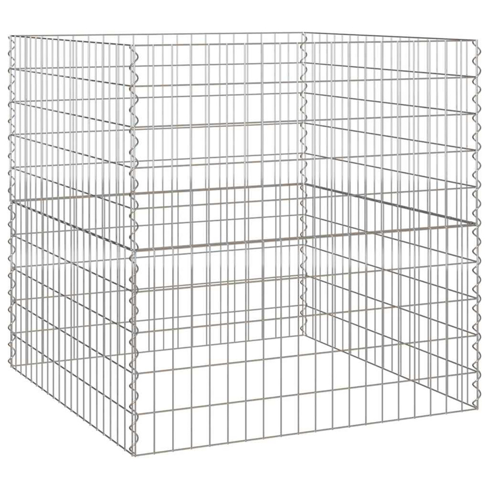 Composteur carré 100 x 100 x 100 cm fer