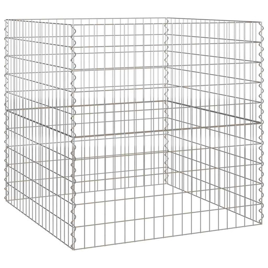 Composteur gris acier