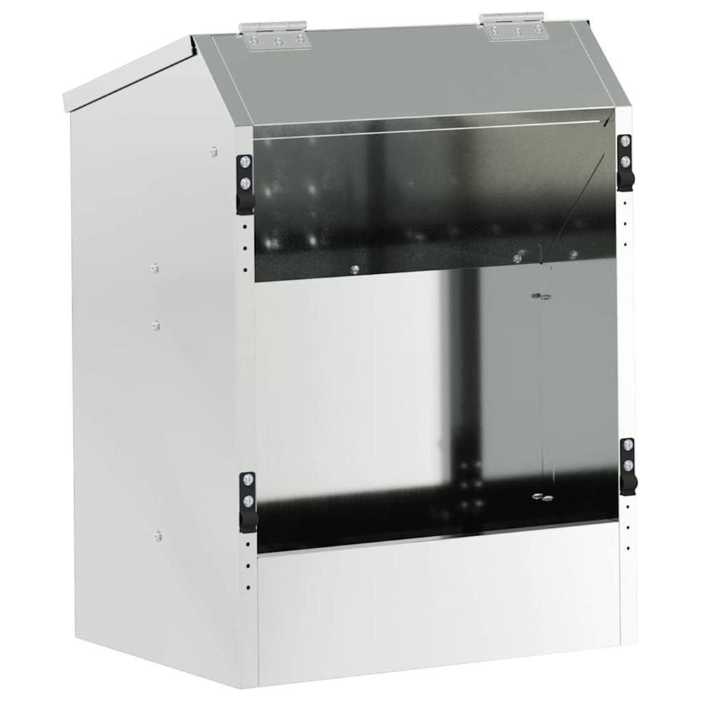 Distributeur pour lapins argent 64.5 x 25.5 x 45.5 cm