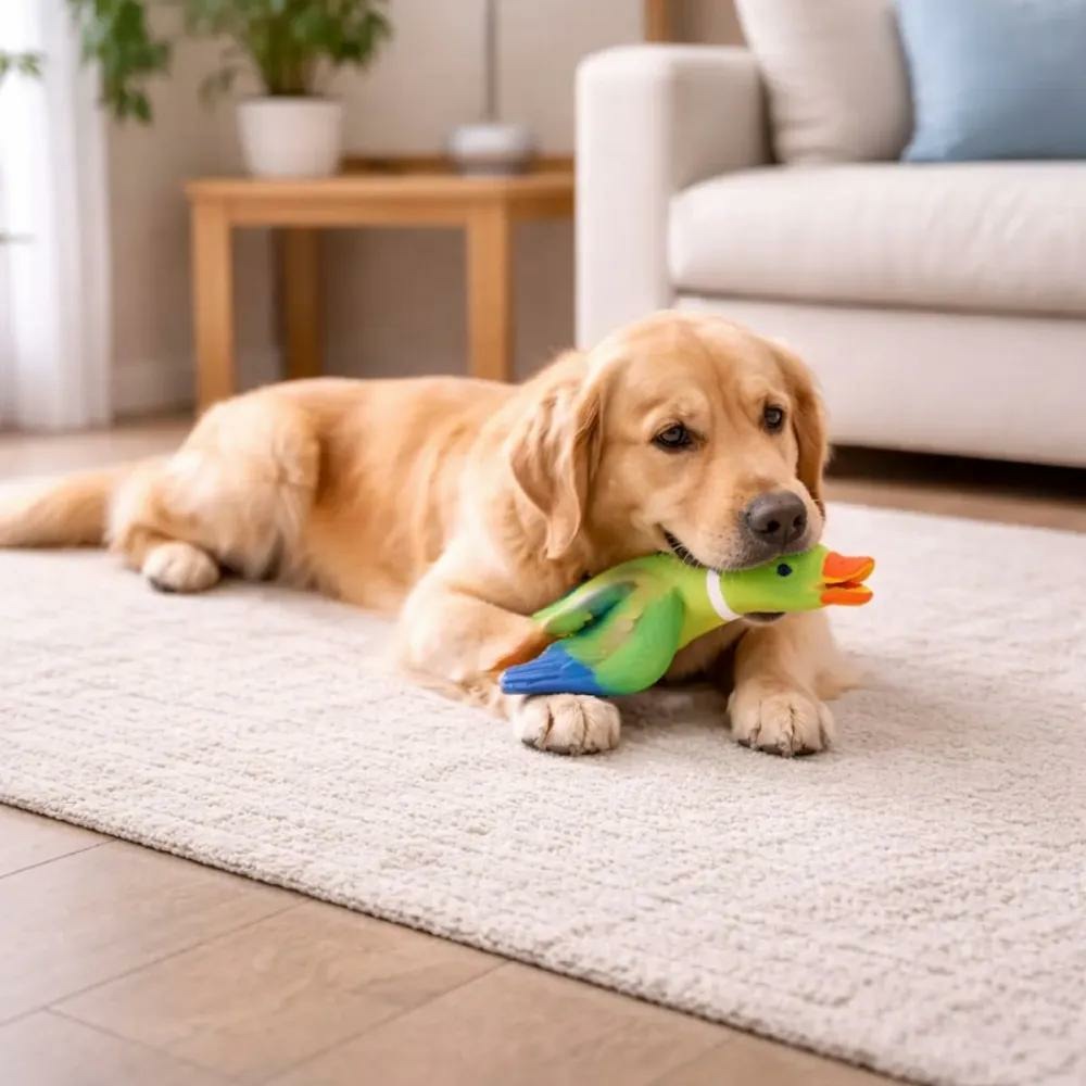 Jouet chien canard 21 cm