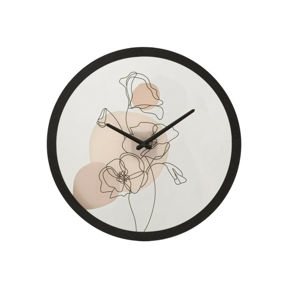 Horloge murale en verre 