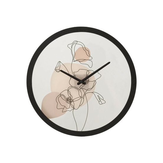 Horloge murale en verre