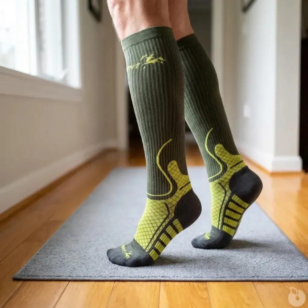 Chaussettes booster circulation