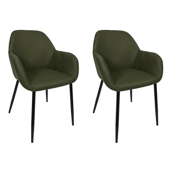 Lot de 2 chaises fauteuil