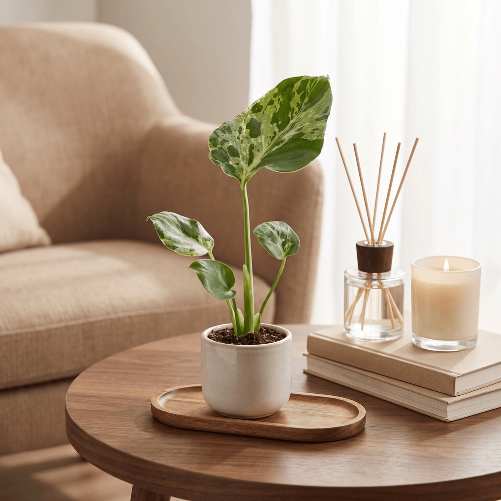 Monstera bulbasaur - monstera deliciosa - pot de 6cm - hauteur 18cm - plantes d'intérieur
