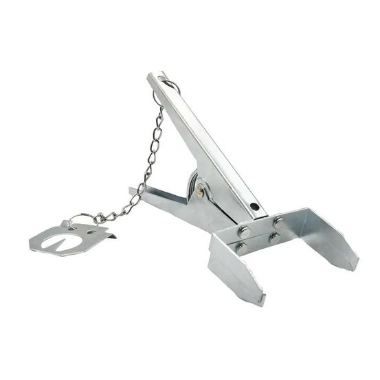 Piège à taupe double rive + 1 détente 19 x 8 cm
