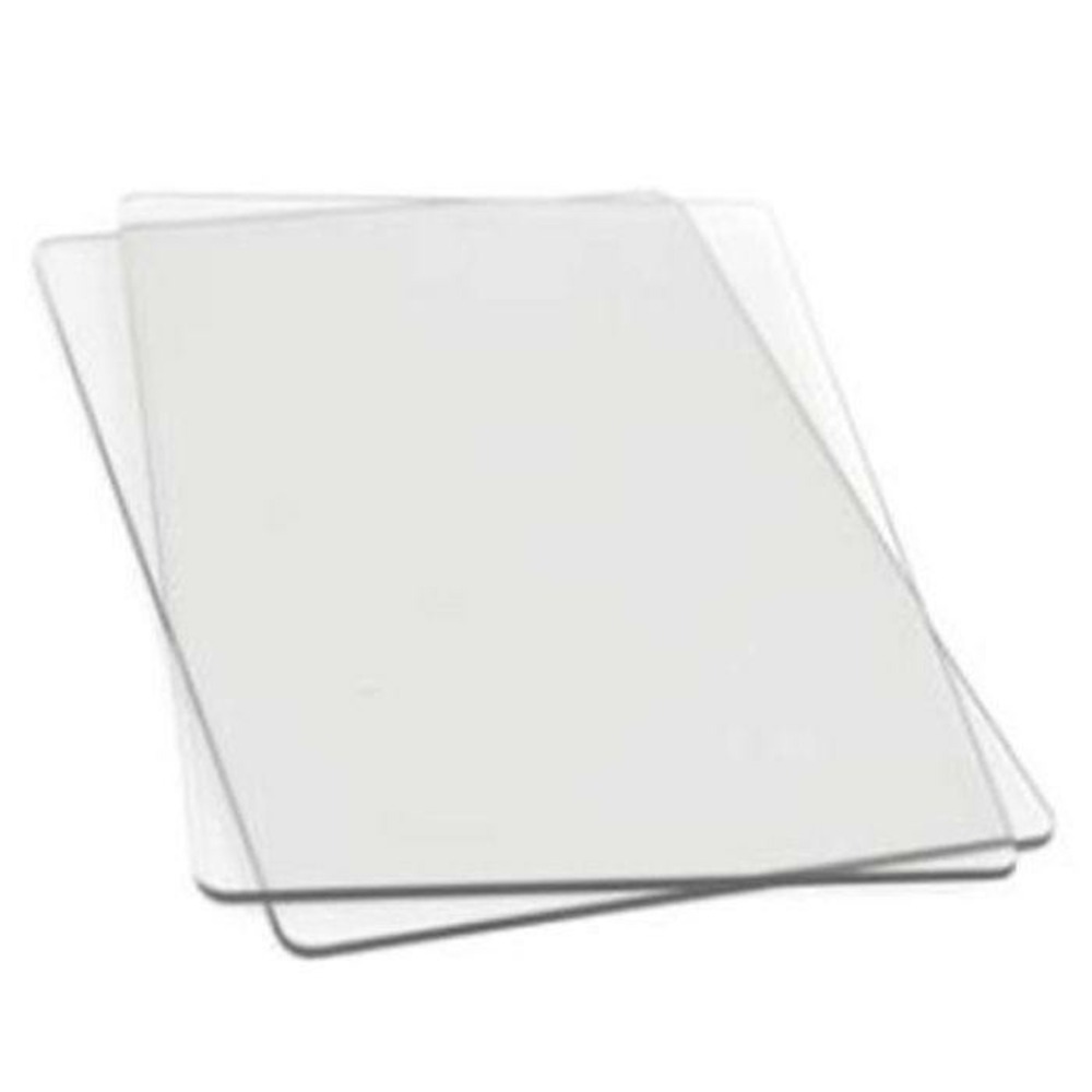 2 plaques de découpe pour sizzix big shot 22 x 15,5 cm