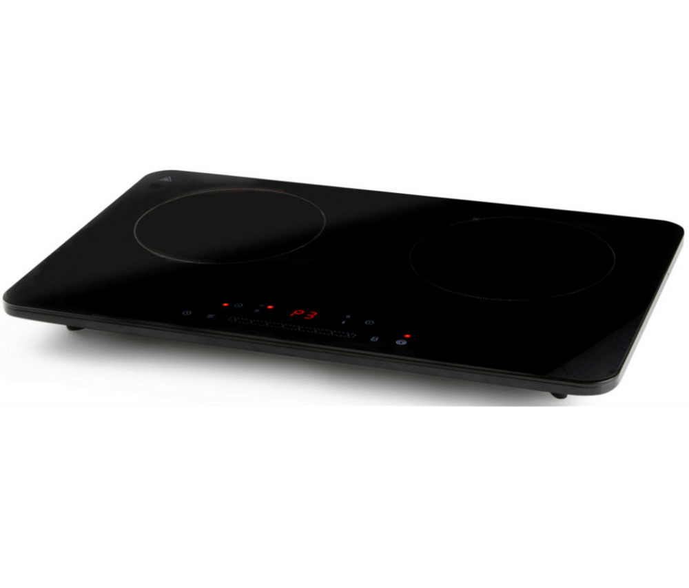 Table de cuisson à induction posable 2 feux 3500w - do333ip