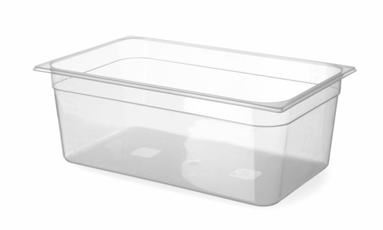 Bac gn 1/1 profi line 28l polypropylène transparent 530x325x(h)200mm - hendi