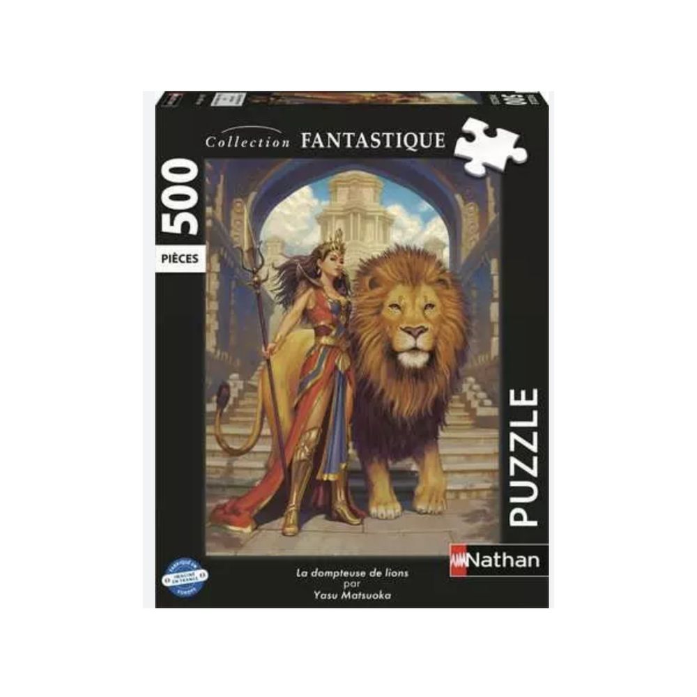 Dompteuse de lion - puzzle 500p
