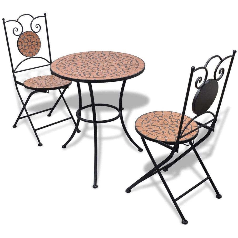 ENSEMBLE TABLES ET CHAISES vidaXL