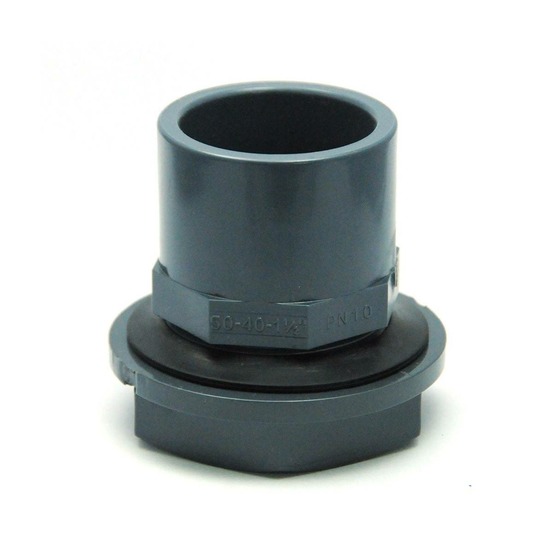 Trop plein pvc femelle 40x50