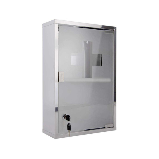 Armoire à pharmacie en métal cabinet large