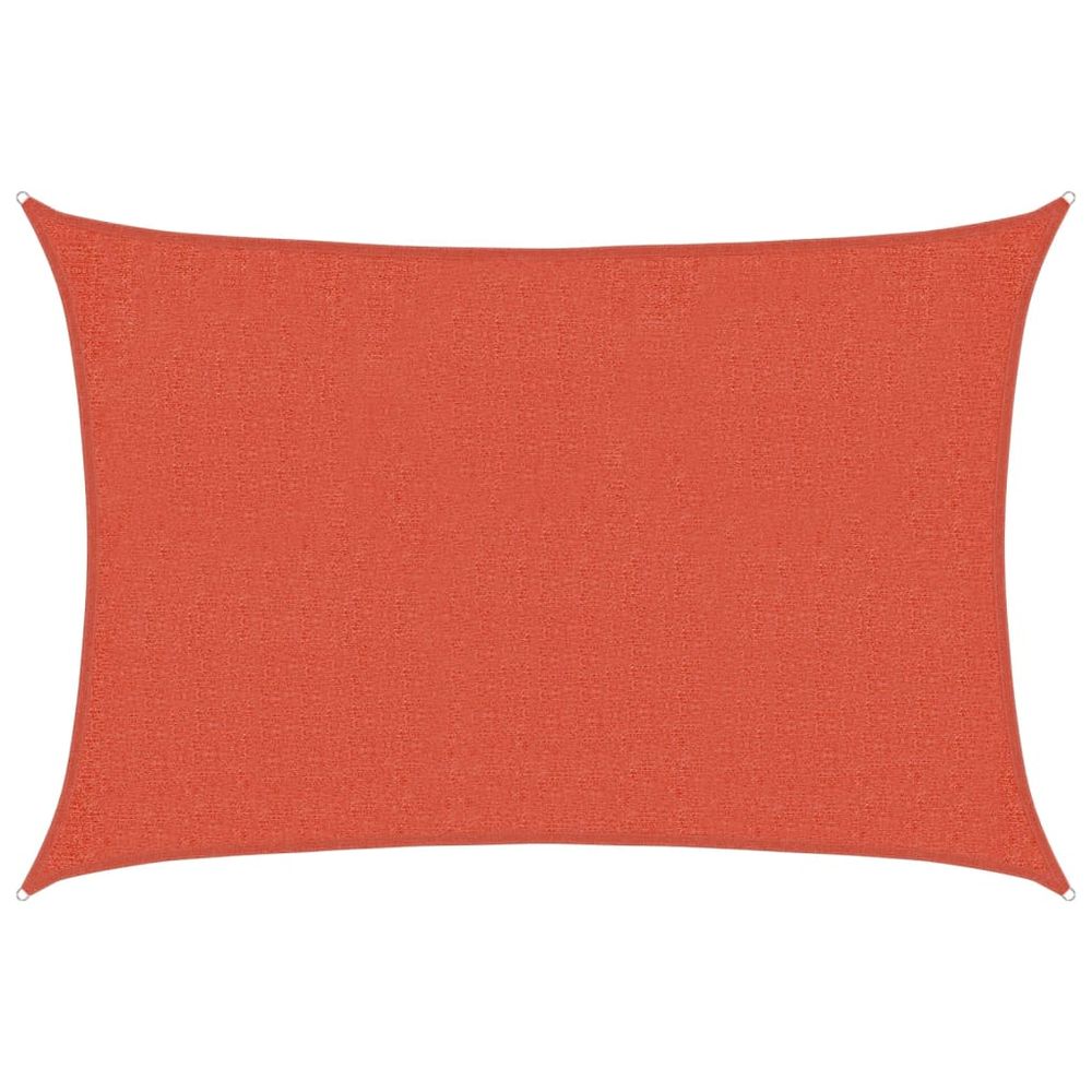 Voile d'ombrage 160 g/m² terre cuite 2x2,5 m pehd
