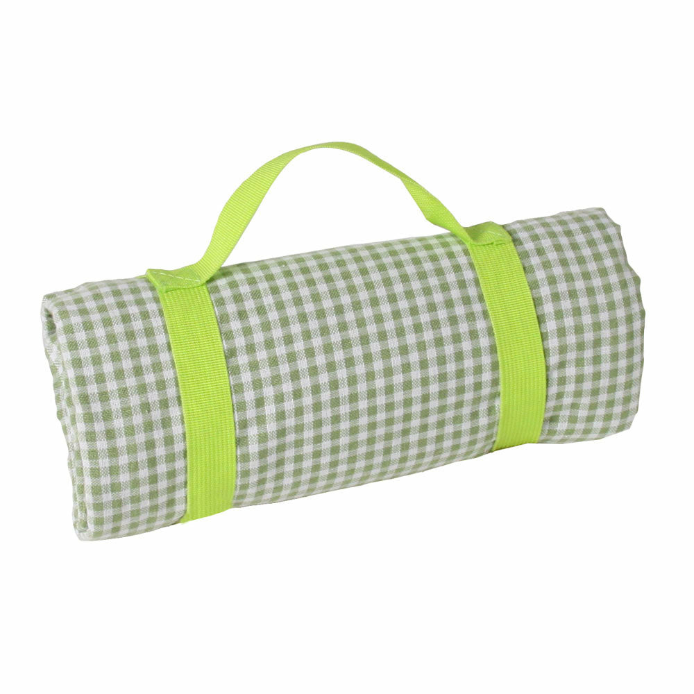 Nappe picnic vichy vert pomme 140x140cm