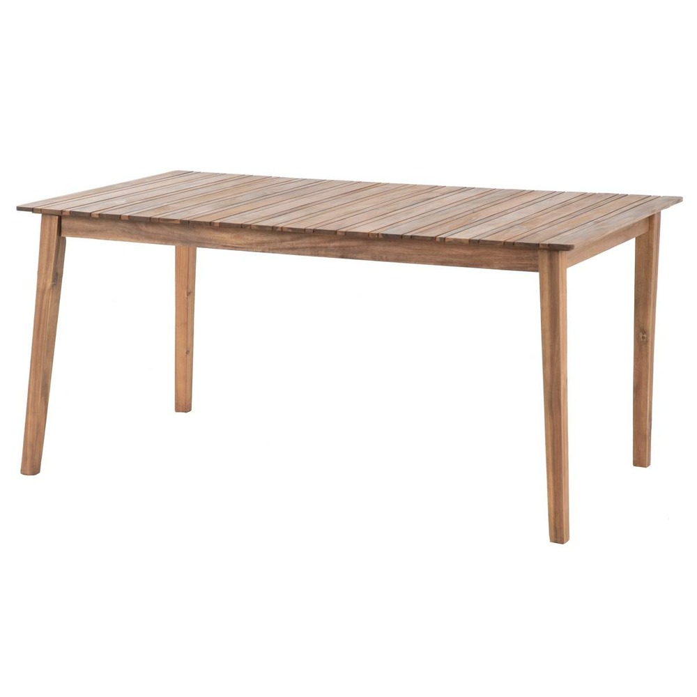 Table de jardin rectangulaire tiwi acacia