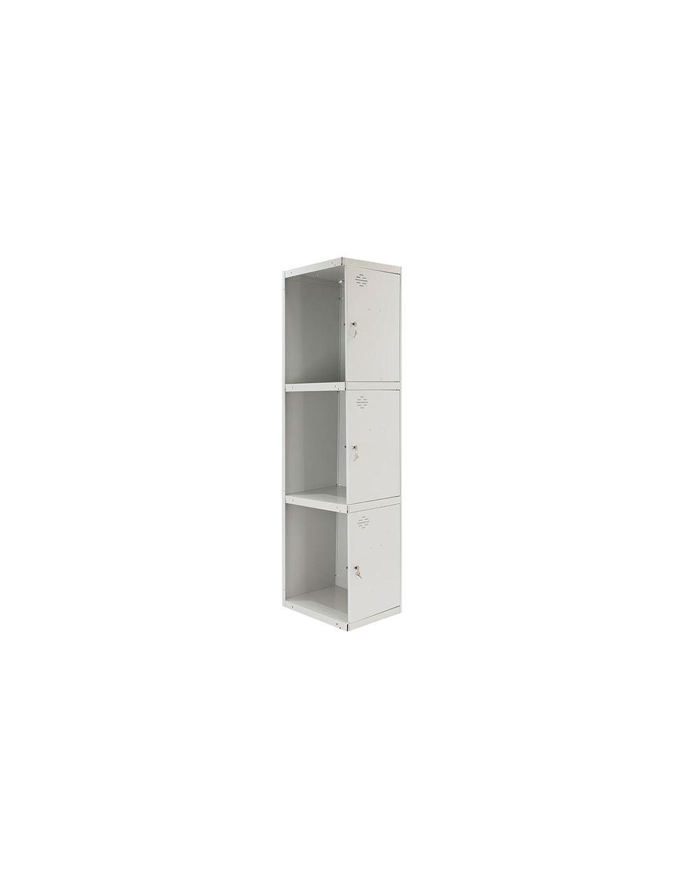 Casier-armoire simonlocker prof.dism.3 porte 1/3 400 adi gris gris taquilla 1800x400x500 - simonrack