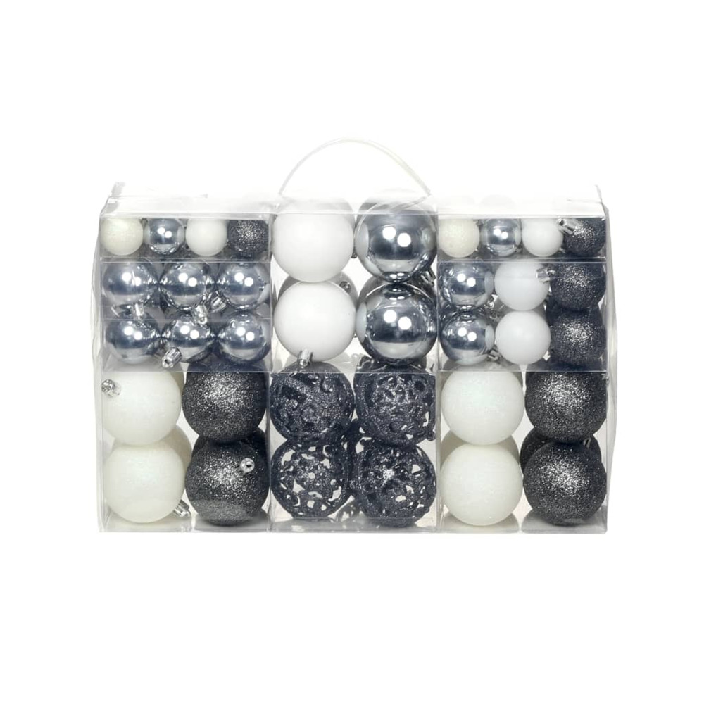 Ensemble de boules NoÃ«l 100 pcs 6cm