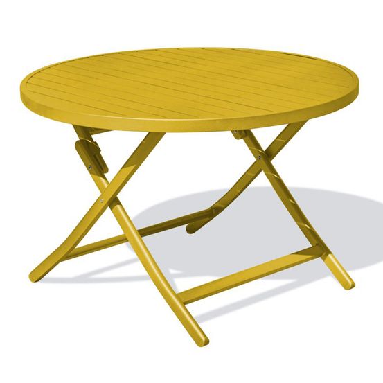 Table de jardin pliante
