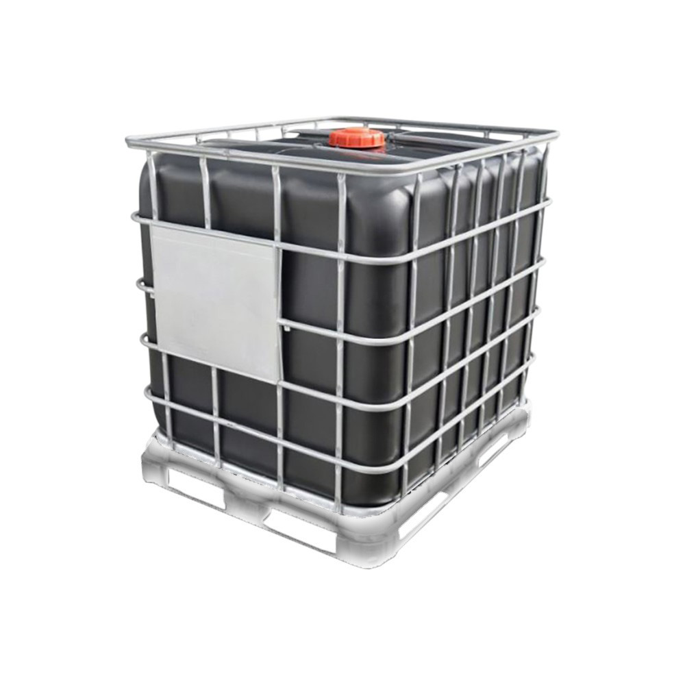 Cuve de stockage 1000l ibc poche rénovée grillage opaque noire