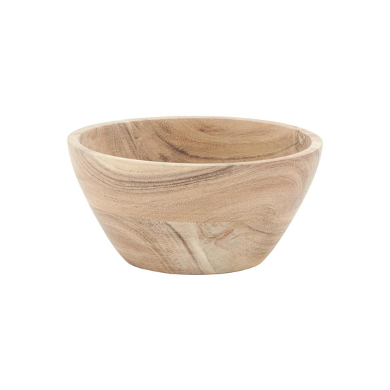 Récipient en bois d'acacia naturel ø 16 cm