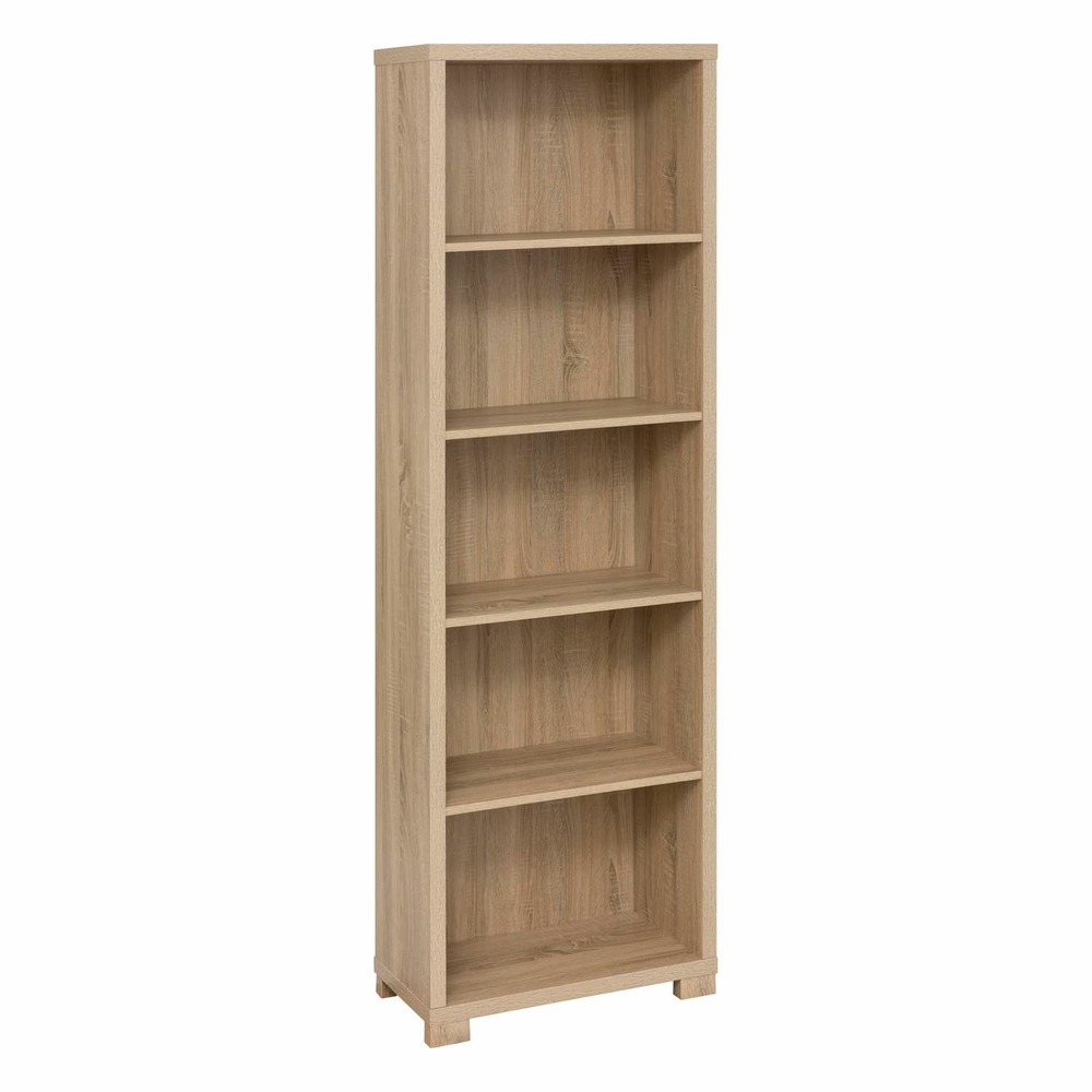 Étagère 5 niveaux effet bois bivoak - beige