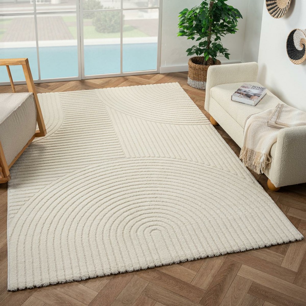 Tapis de couloir 80x300 tissé tissé rectangle motif simple lyn9 cernan