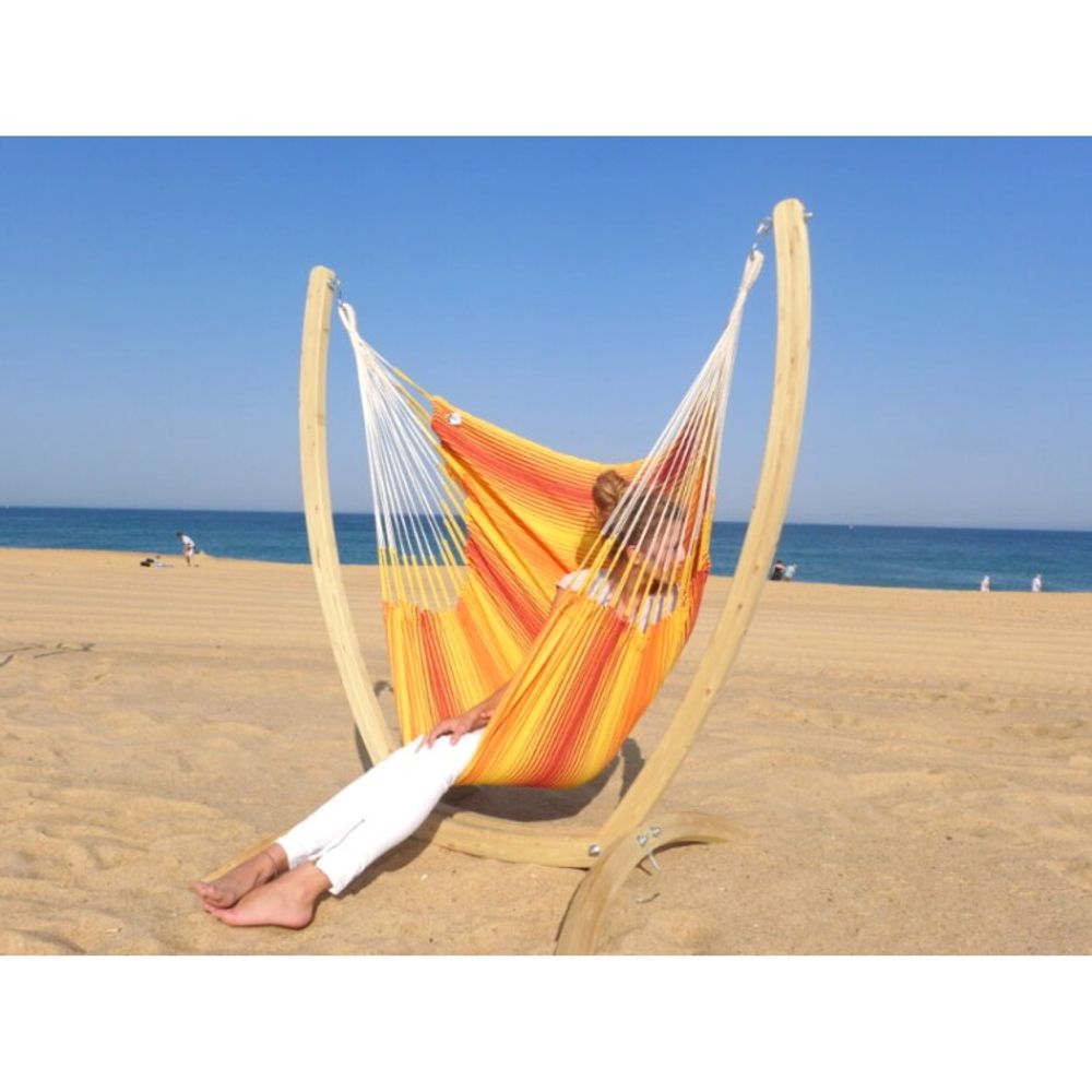 Support paquito avec hamac-chaise fuego xl