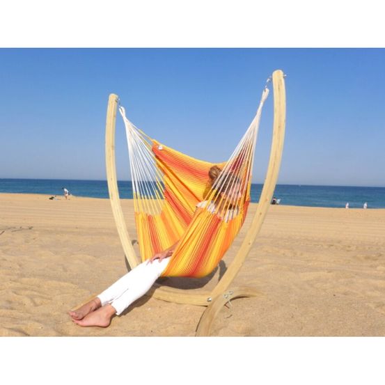Support paquito avec hamac-chaise fuego xl
