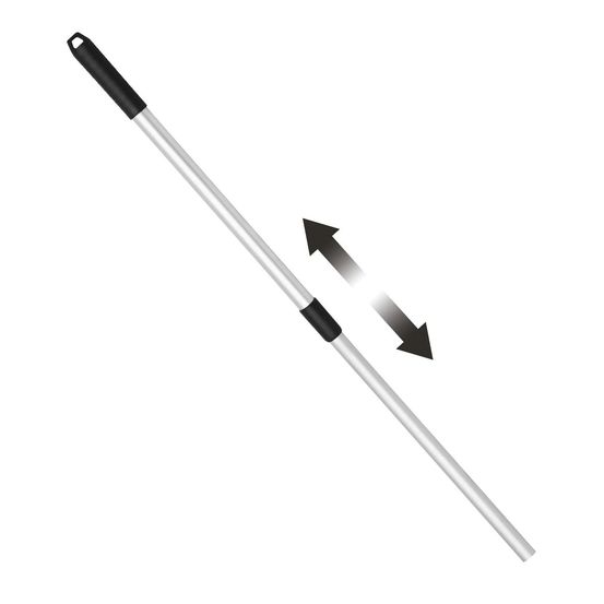 Poignée télescopique en aluminium 120 cm