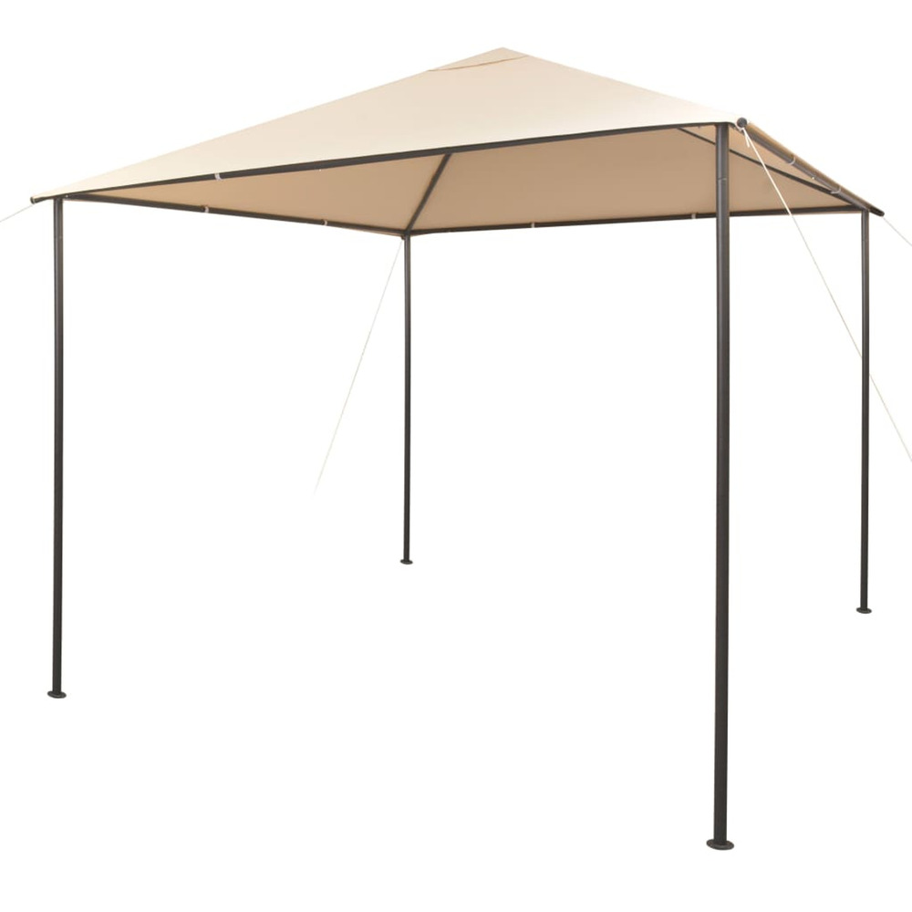 CHAPITEAU TENTE 3 X 3 M BEIGE-(866298)