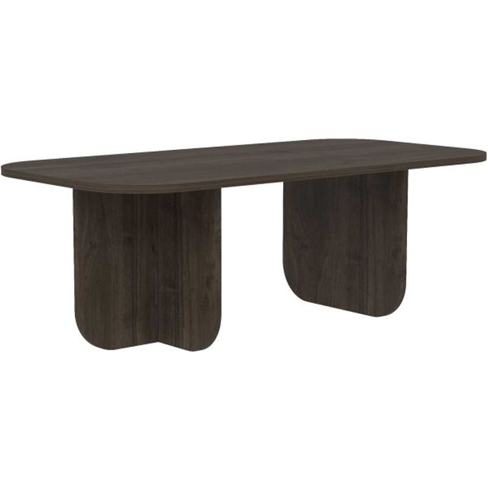 Table basse en aggloméré becaj noyer