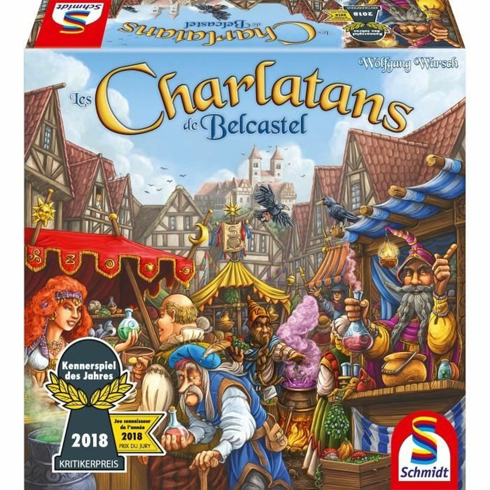 Jeu de plateau - schmidt spiele - les charlatans de belcastel