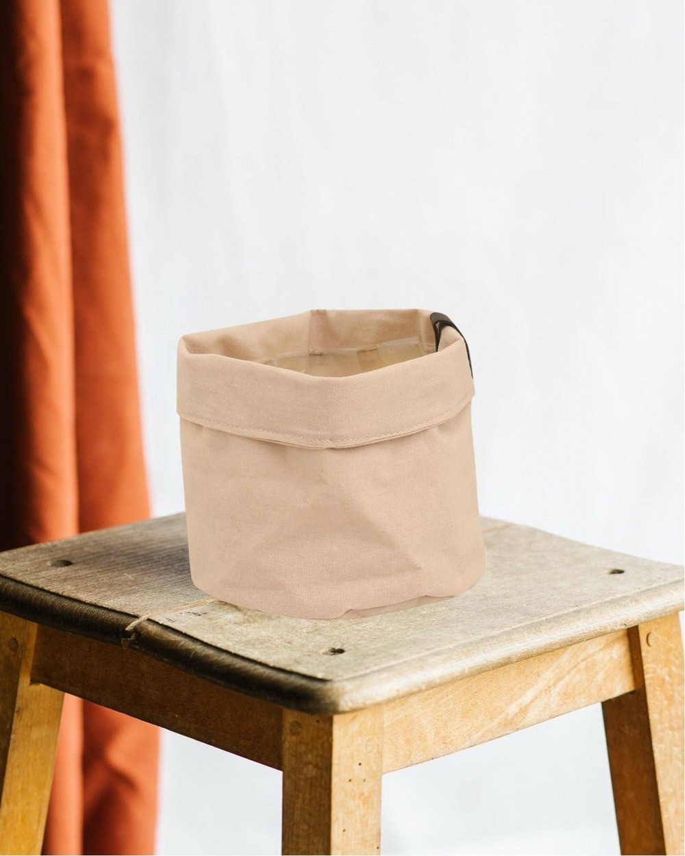 Panier vieux rose 18 cm