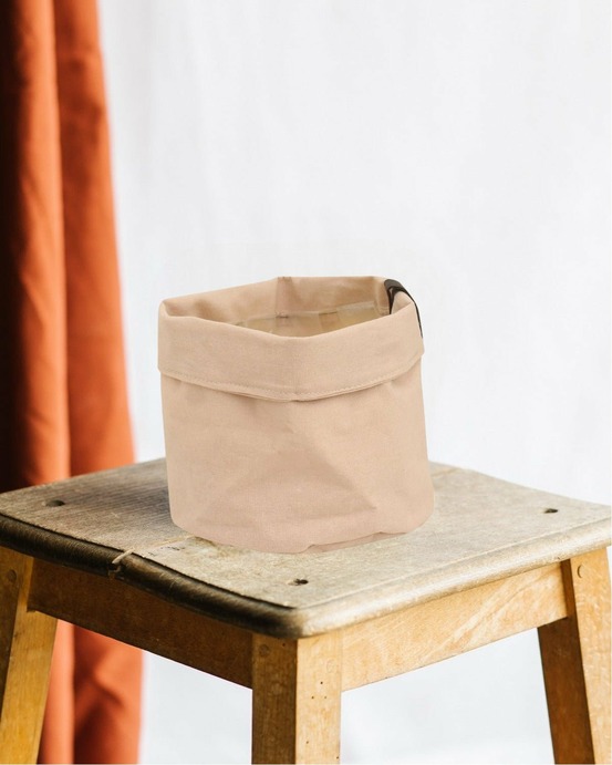 Panier vieux rose 18 cm