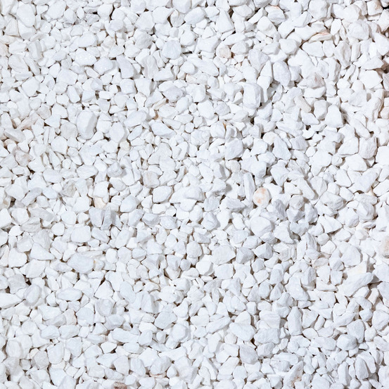 Gravier blanc pur 8-16 mm - pack de 3,5m² (10 sacs de 20kg - 200kg)