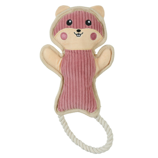 Jouet hamster rose buddy pour chien