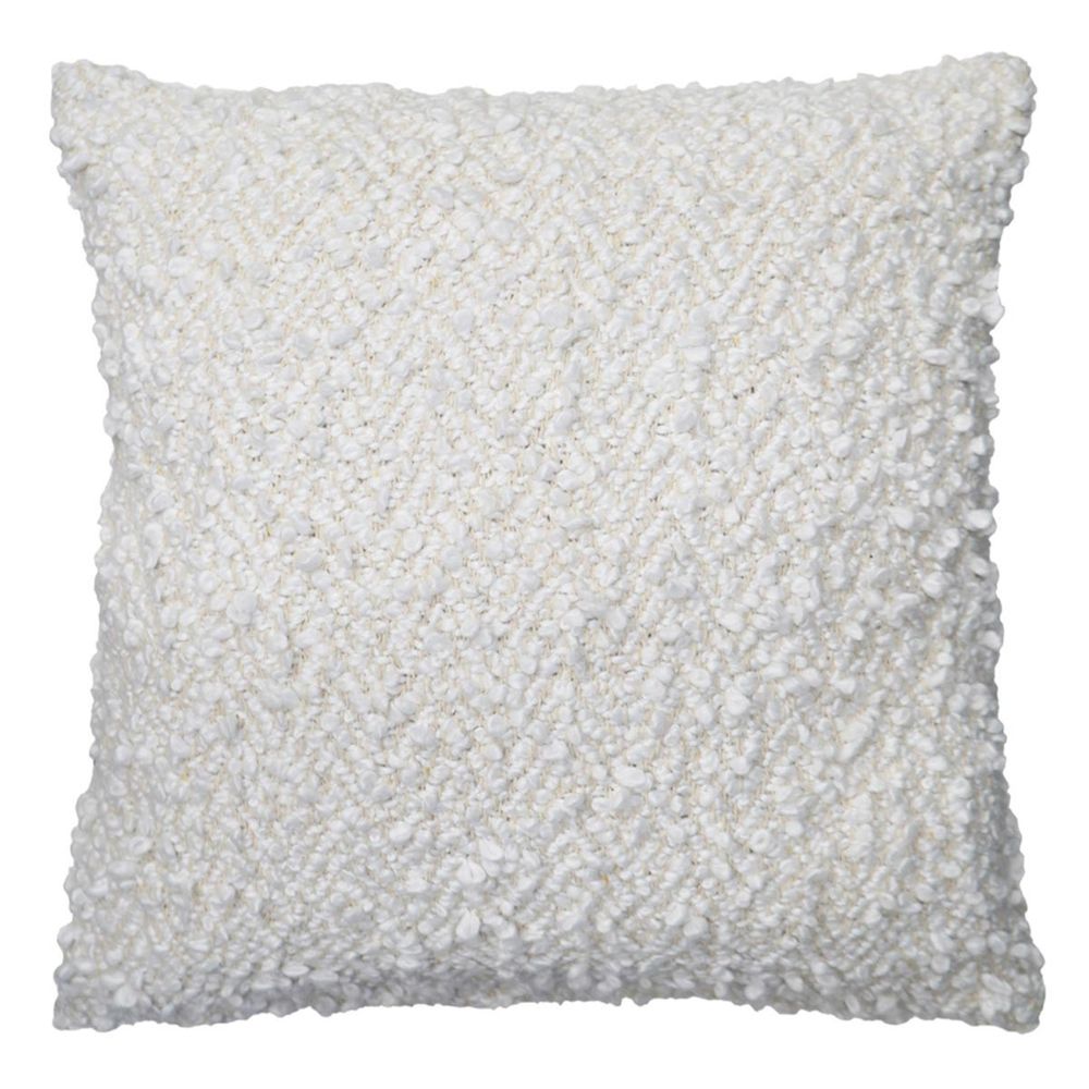 Housse de coussin bouclée 