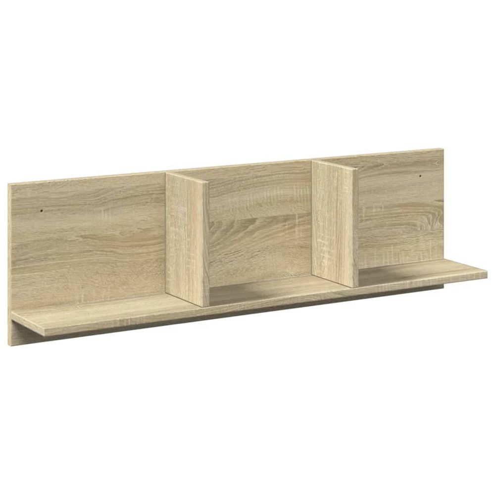 Armoire murale 100x16,5x30 cm chêne sonoma bois d'ingénierie