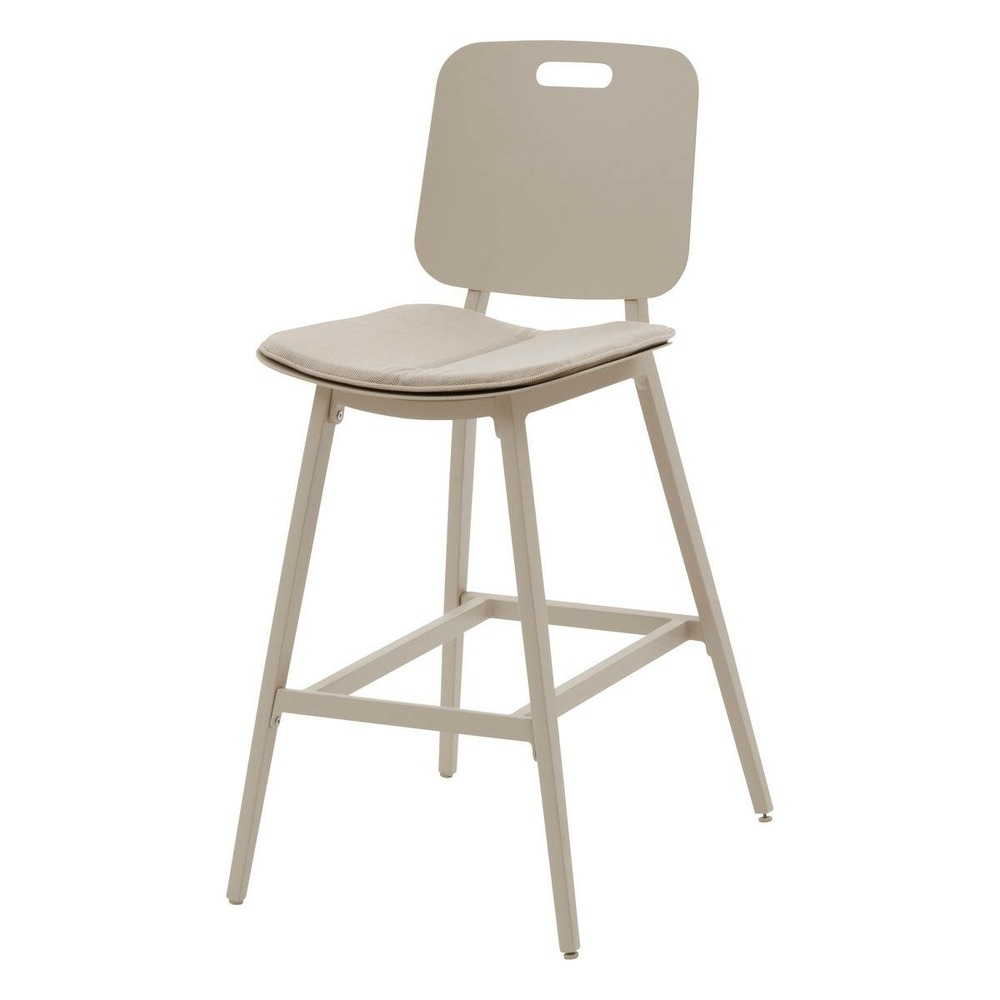 Lot de 2 chaises hautes de jardin 