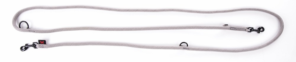 Martin sellier - laisse 3 positions pour chiens en nylon martin sellier - laisse avec mousqueton carabine