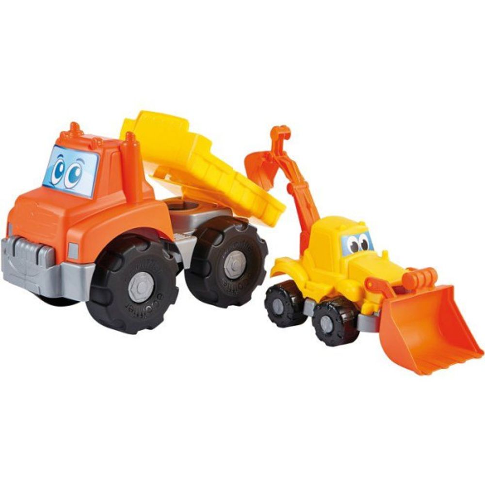 Tp 492 - camion + tractopelle - 18 mois - pour le transport de sable