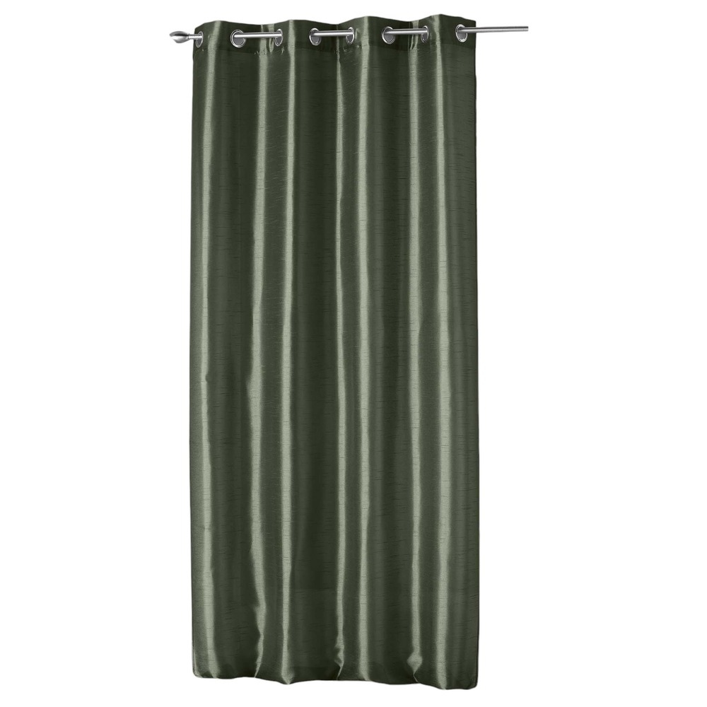 Rideau a oeillets tissu shantung shana