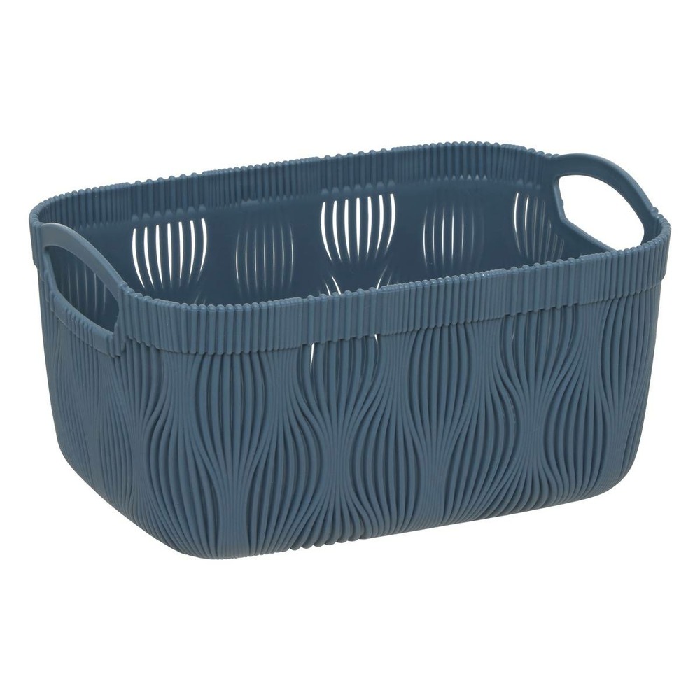 5five - panier à linge leaf 3,2l rosee clair
