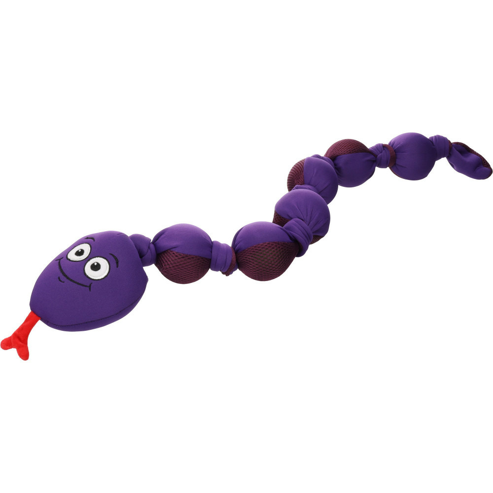 Jeux serpent snala émoji pourpre 85 cm pour chien