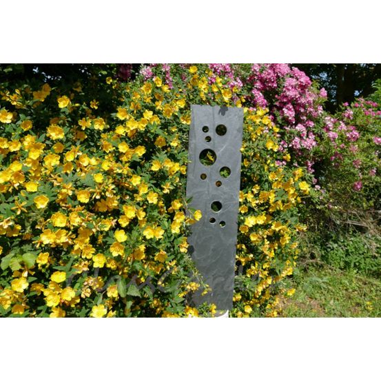 Totem ardoise 120 cm - bullettes - pack de 2 totems