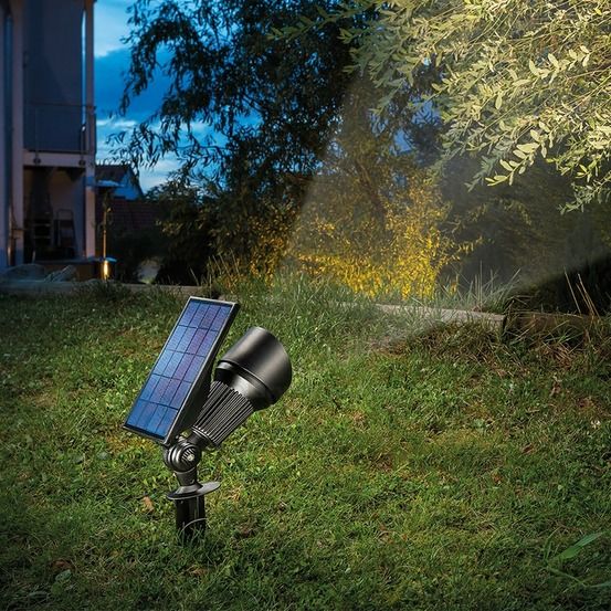 Spot solaire puissant superspot duo color (blanc chaud ou froid)
