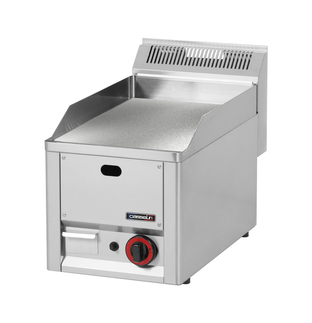 Plaque à snacker chrome texturée 33 gaz - casselin