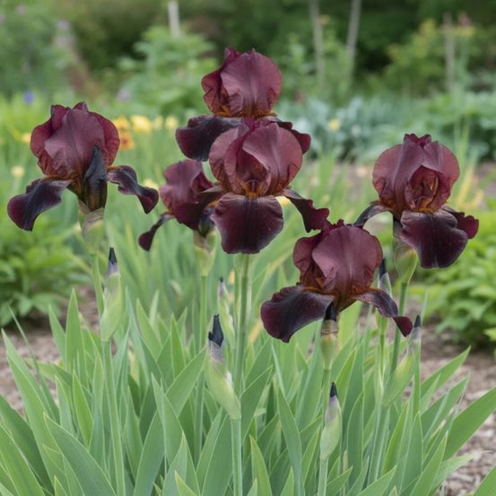 Iris des jardins sultan's palace godet - 5/20 cm