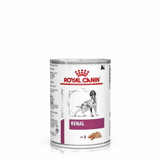 Patée chien veterinary dog renal (boite 12x410g) - royal canin 12*200 g